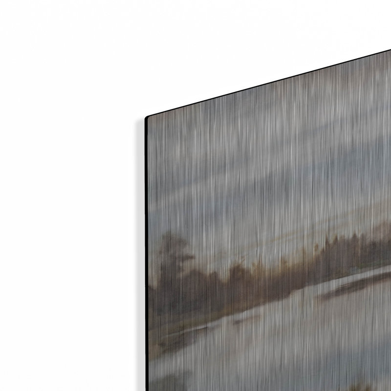 «Lakeview Sunset Landscape» par Bluebird Barn, H 12 po x l 16 po