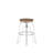 Tatum Swivel Adjustable Height Counter Stool with Metal Frame-663657033