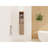 24" Bathroom Side Cabinet,Soft Close Doors,Float Mounting Design