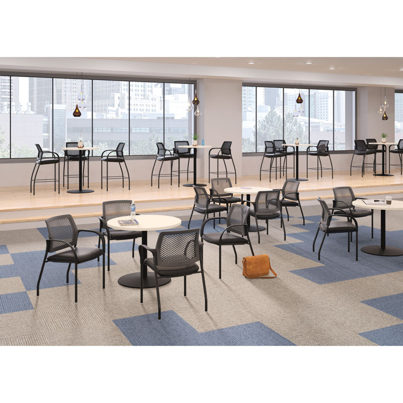 Natural Maple 36" Round Cafe Table Top with High-Pressure Laminate Finish