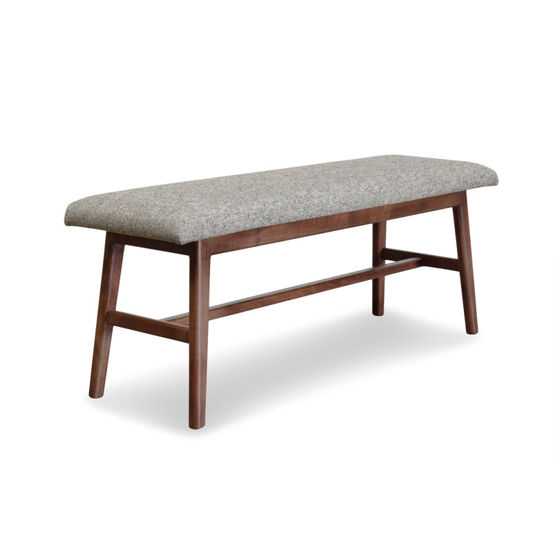 Solid Wood Bench, Beige