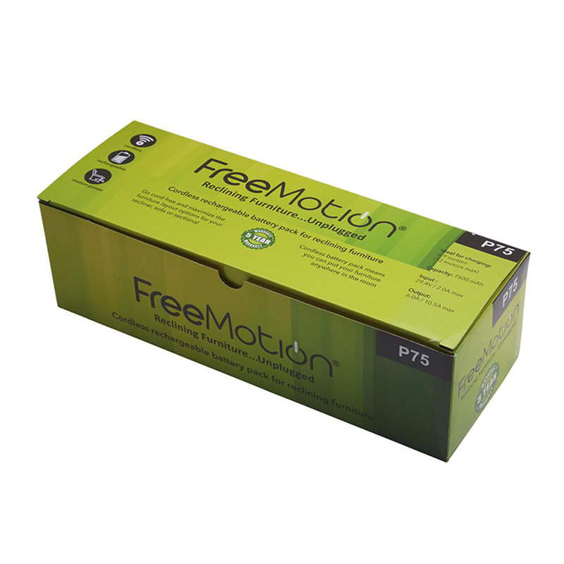 Freemotion 7500 Mah Battery Power Recliner Rechargeable Battery Pack