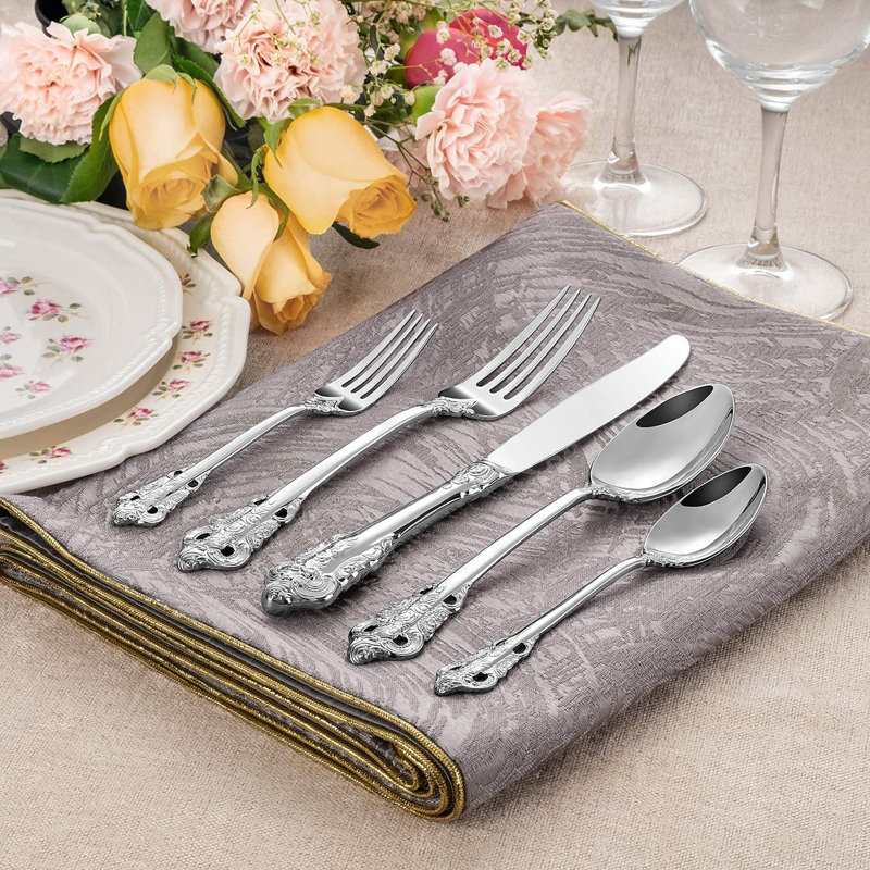 Ensemble de couverts Jentzen - Service pour 4, Argent