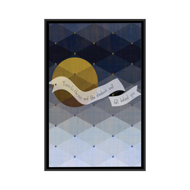 Chhaya Shrader Canvas Art, 26" H x 18" W x 1.5" D, Black Framed Canvas