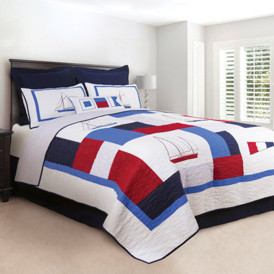 Balch Cotton Patchwork Quilt