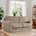 Velours taupe