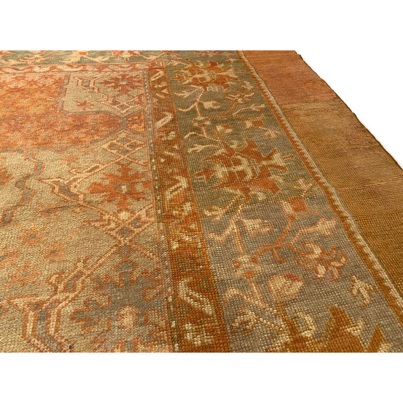 One-of-a-Kind Rectangle 11' X 15'4" Hand Knotted Area Rug