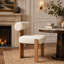 Chaise d'appoint rembourrée sans accoudoirs-131248047