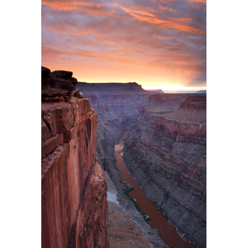 Toroweap Sunrise by Ericfoltz - Wrapped Canvas Print, 76cm H x 51cm W x 3.8cm D