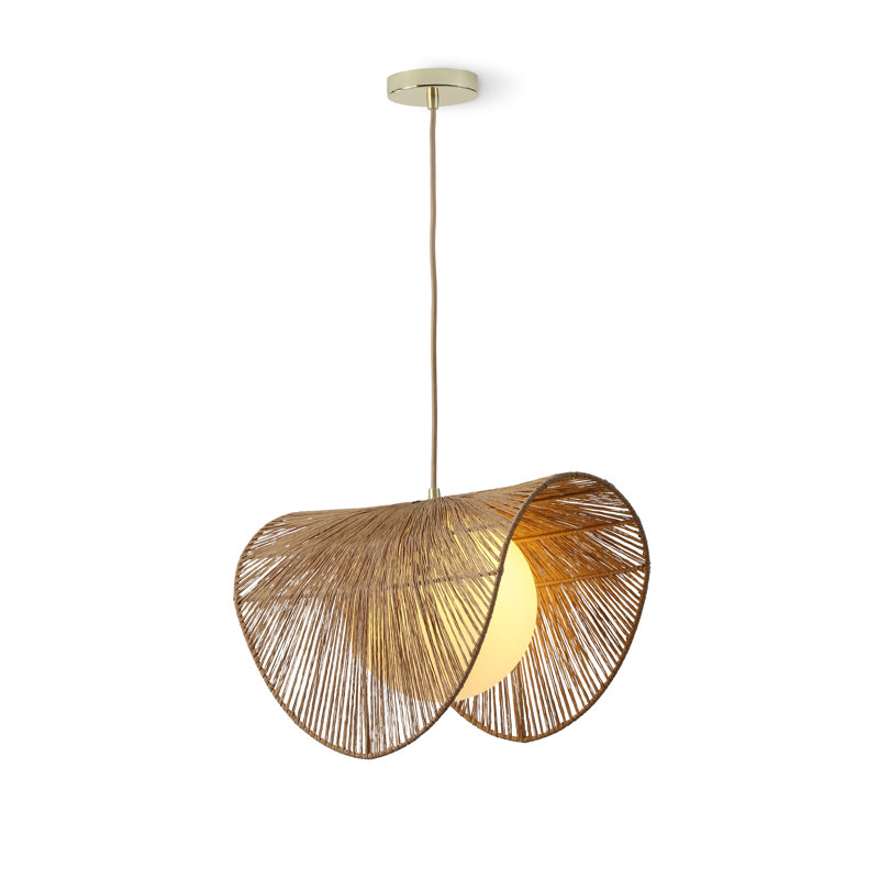 Sovev - Light Brass Shaded Pendant, 1