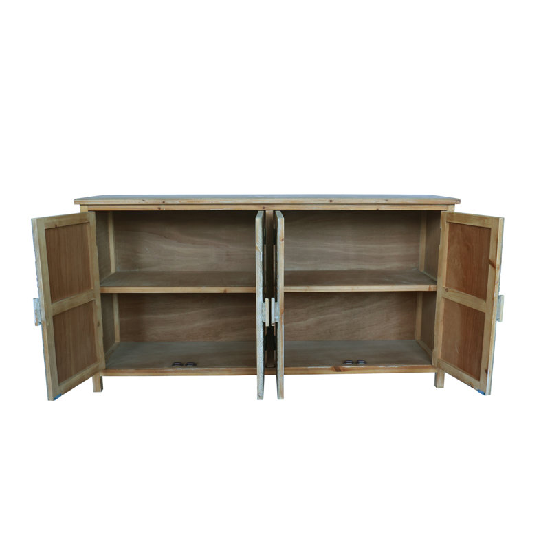 Armoire 60 "pour vestibule brun et blanc antique avec solutions de rangement pratiques