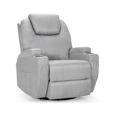 Upholstered Heated Massage Chair