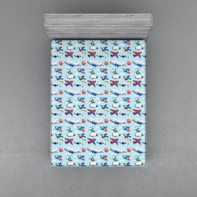 Microfiber Jersey Knit Fitted Sheet