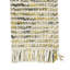 Tapis gris / brun en laine / coton tissé à la main Cableknit-726707348