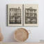 Vintage Views Of Venice I - 2 Piece Wrapped Canvas Print Set-68326116