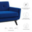 Causeuse en velours Engage Performance par Modway-1208144190