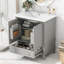Meuble-lavabo autoportant 30 po Nochur-694614282