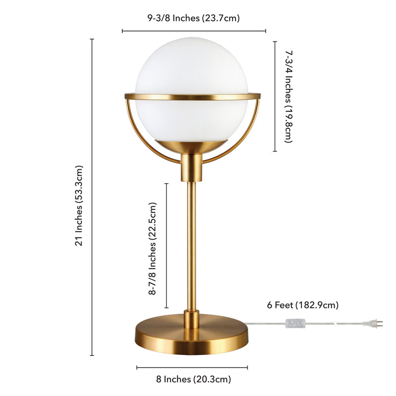 Chaviano Metal Novelty Lamp, Gold