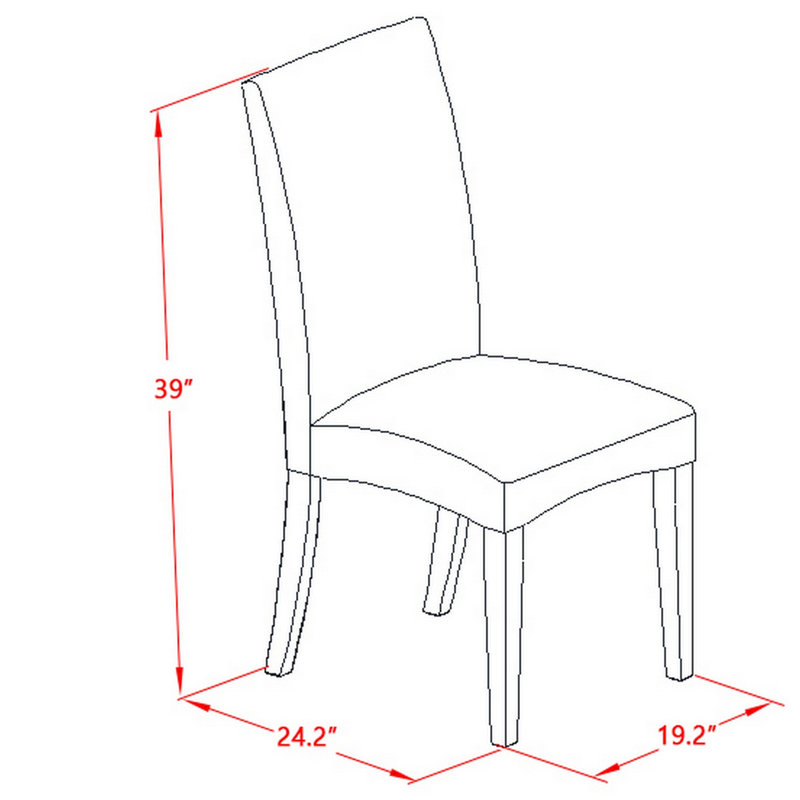 Ensemble de table de salle à manger 7 pièces 7 pièces Modernes, Chêne, Kaki foncé, 7