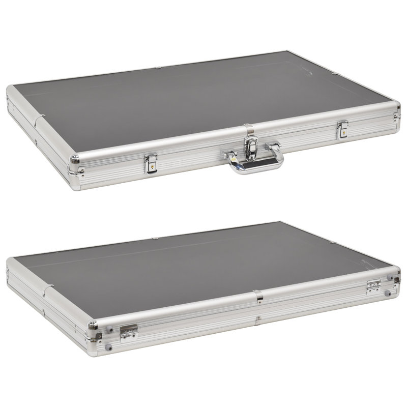 trading card show display case Cherry Finish 18x22x3 Each section measures 32 inch x 25 inch x 2.75 inch Trade Show Display Case –