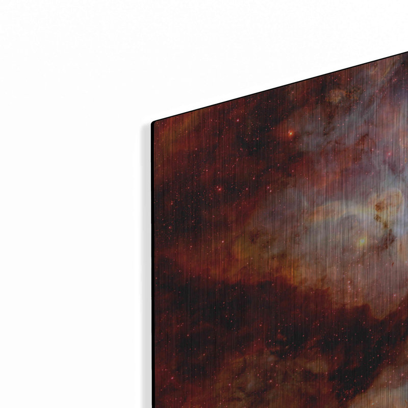«Dark Nebulae», art mural en métal télescope Hubble, H 12 po x l 12 po