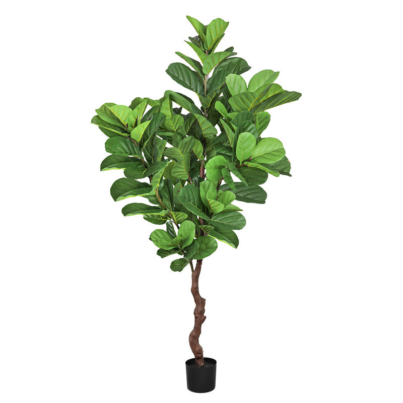 Artificial Fiddle Leaf Fig Tree in Pot