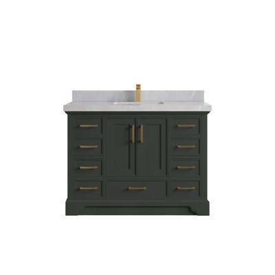 Charlotte 48'' Single Bathroom Vanity with Top