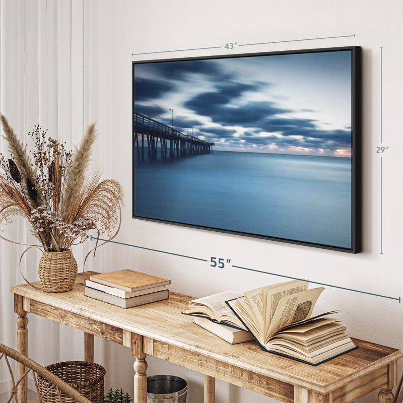 Impression sur toile Virginia Beach, H 29 po x l 43 po