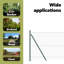 Hexagon Fence Green Steel-327239791