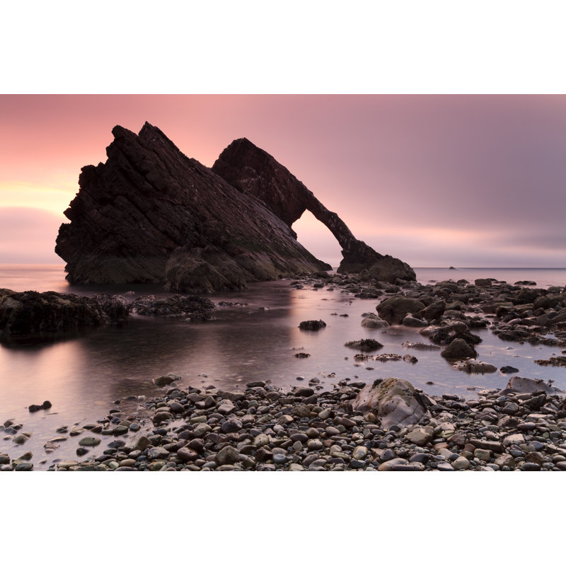 Bow Fiddle Rock - Wrapped Canvas Print, 30cm H x 46cm W x 3.8cm D