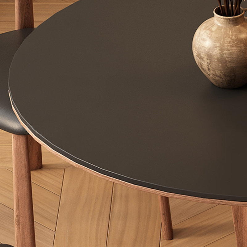 Italian minimalist dining table, 29.53"H x 47.24"L x 47.24"W
