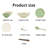 Tamu 18 Piece Dinnerware Set - Service for 4