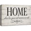 «Rustic Home», citation, impression sur toile, impression sur toile encadrée-131654891-131654890