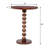 Iemie Mango Wood Spindle Round End Table