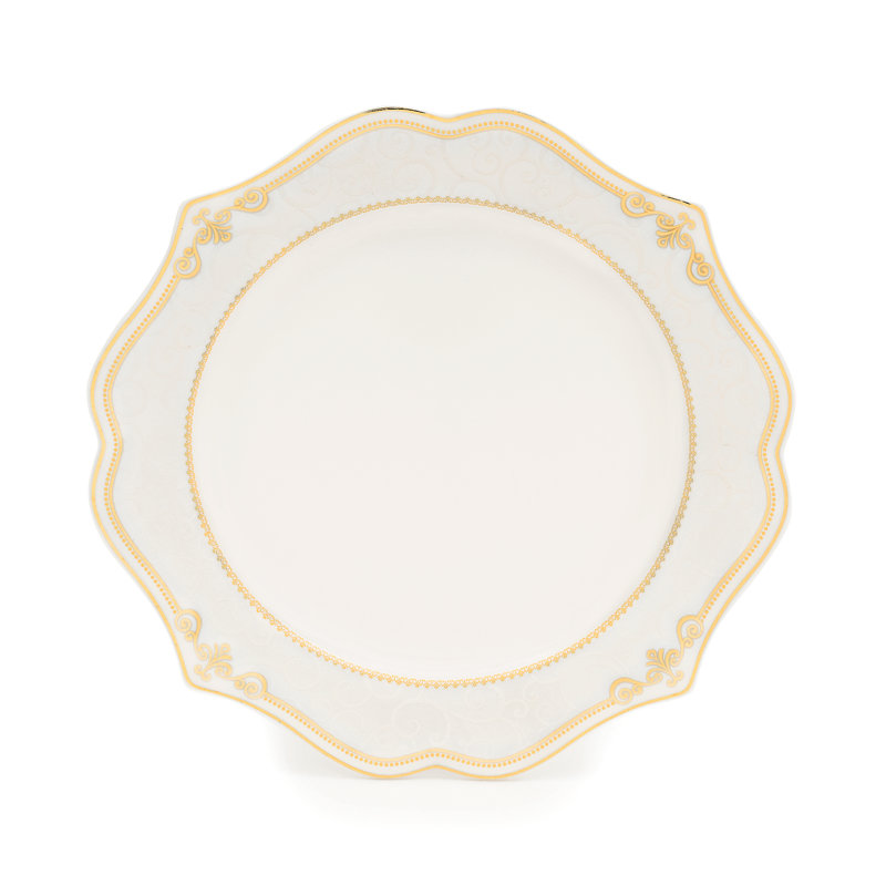 Service de table en porcelaine tendre 18 pièces Beauman, service pour 6