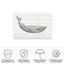 Toile d'extérieur Primghar Daphne Brissonnet «Underwater Life I Blue»-87945576