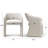 19" Seat Height Upholstered Waterproof Dining Armchair-357556152