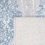 Tapis gris / bleu Jessa Ikat-2070886631
