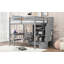 Lit mezzanine avec bureau en L et tiroirs-98353870
