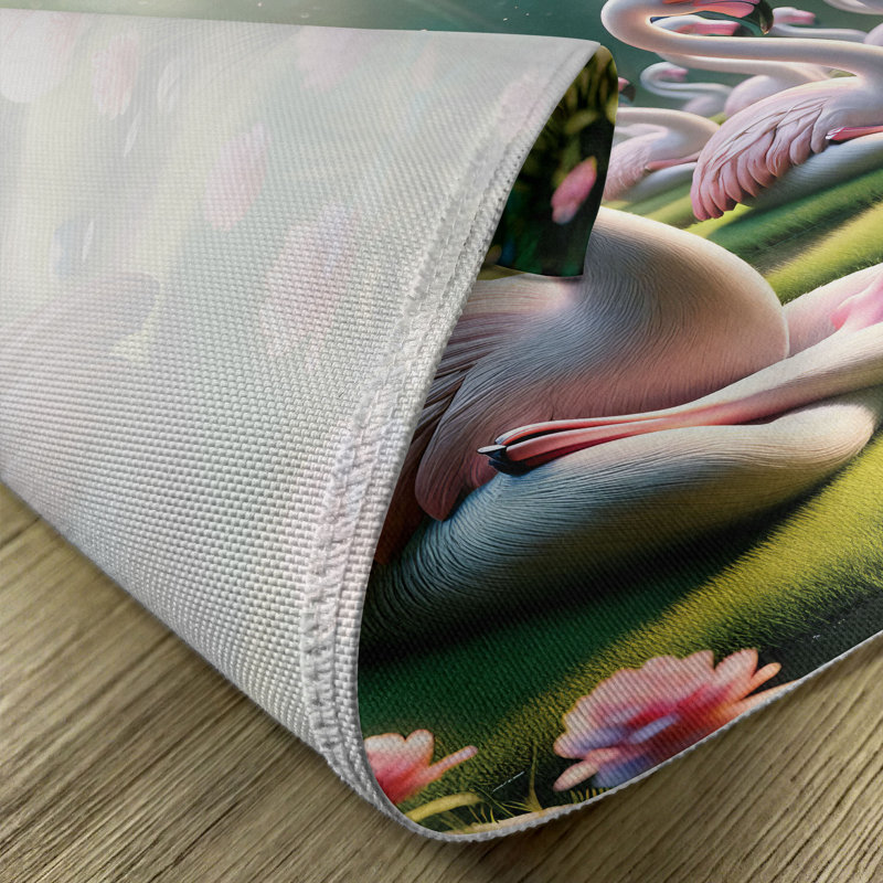 Ensemble de 4 napperons Ambesonne Flamingo