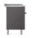 ILVE Nostalgie II Noblesse 60 in Dual Fuel Range 7 Burner, Griddle, Frenchtop