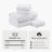 500GSM 100% Turkish Cotton White 2-Piece Oversized Towel Set-103688329-112079028