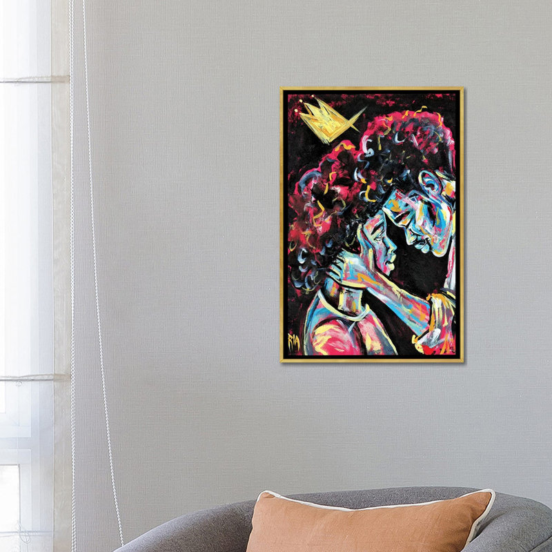You Make Him Proud, 26'' H x 18'' W x 1.5'' D, No Matte, Gold Framed Canvas