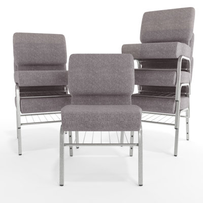 Hercules Metal Stackable Church Chair ( Set of 4 )