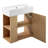 Floating Bathroom Vanity With Ceramic Basin-900207641-900207645