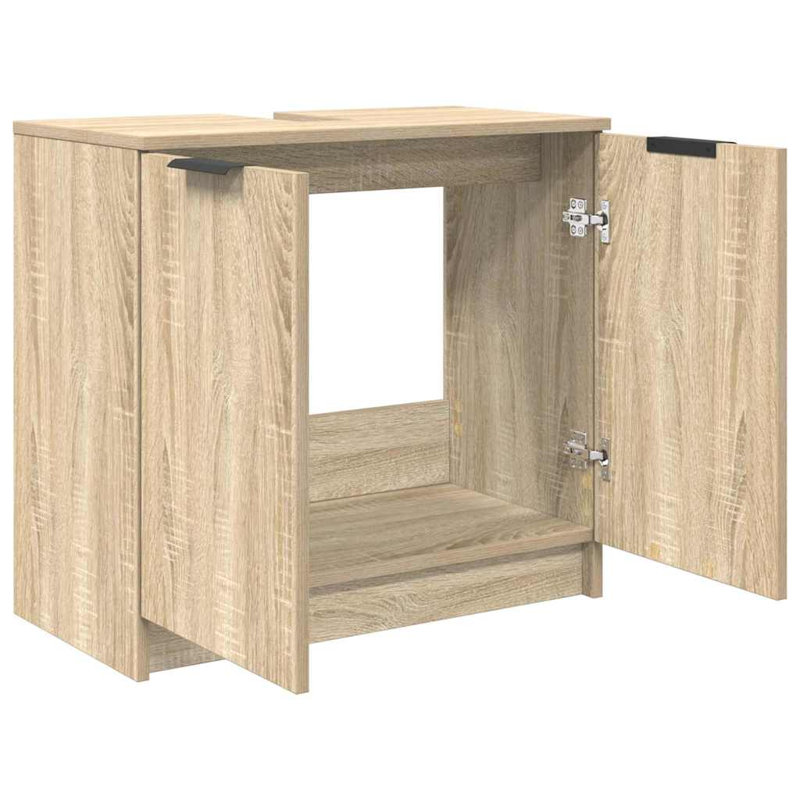 Freestanding Under Sink Cabinet, Sonoma Oak