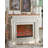 French retro electric fireplace with simulated flames