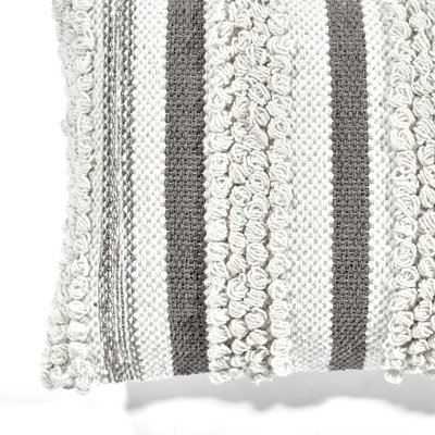 Housse de coussin rectangulaire en coton Reyna