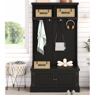 Hall Tree 90.2cm Wide with Bench