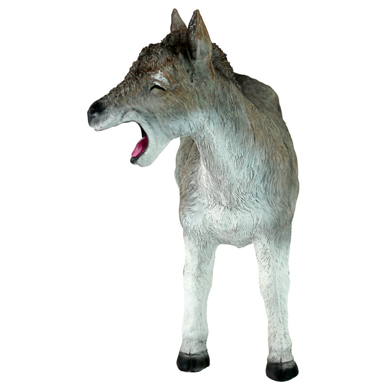 Statue donkey rire
